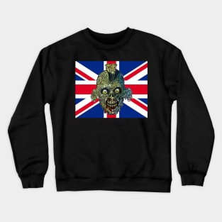 Zombie Punk Britannia Crewneck Sweatshirt